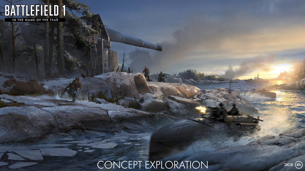 battlefield 1 in the name of the tsar concept art