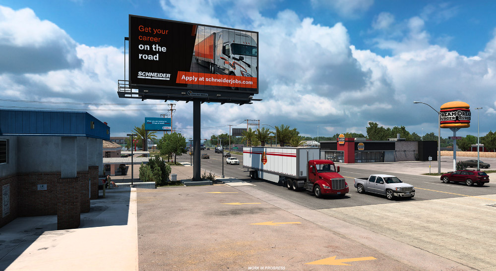 euro truck simulator schneider national ad 2