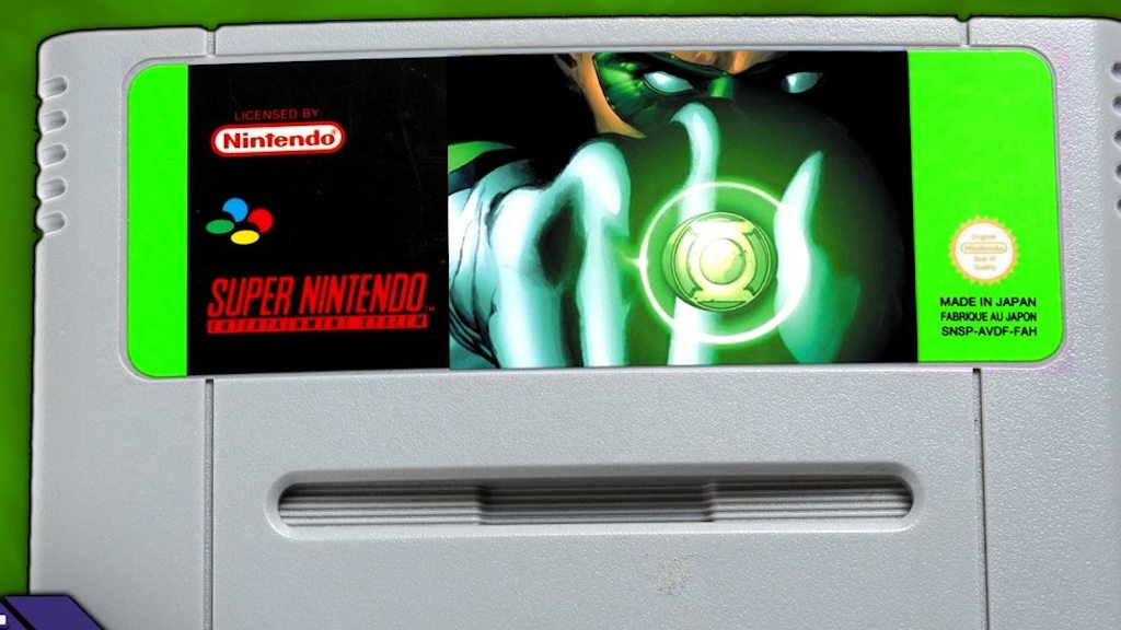 Το ακυρωμένο prototype Green Lantern για το SNES 
