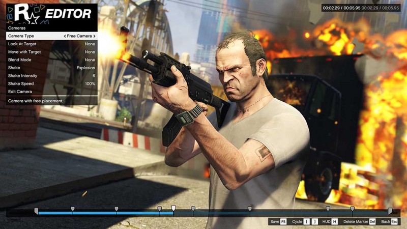 Grand Theft Auto 5: Rockstar Editor