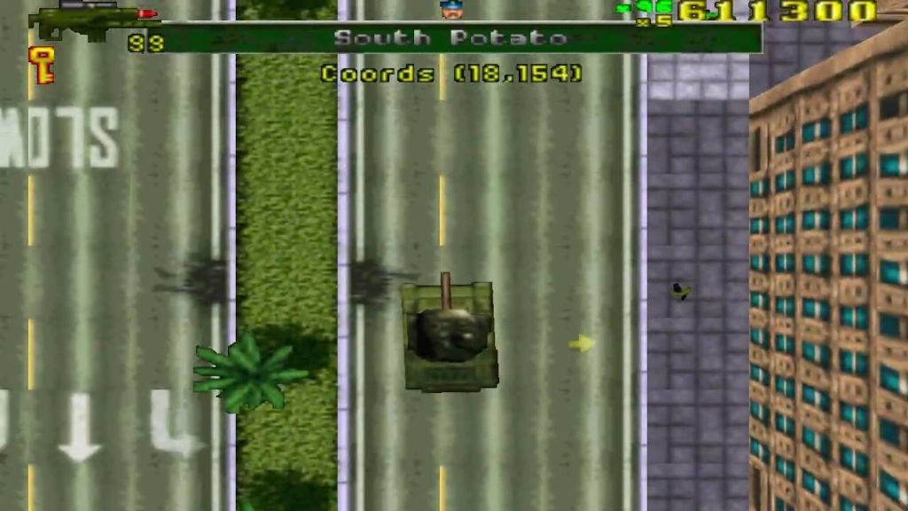 Τα τανκς στο πρώτο Grand Theft Auto ήταν απλώς πεζοί με ρόδες