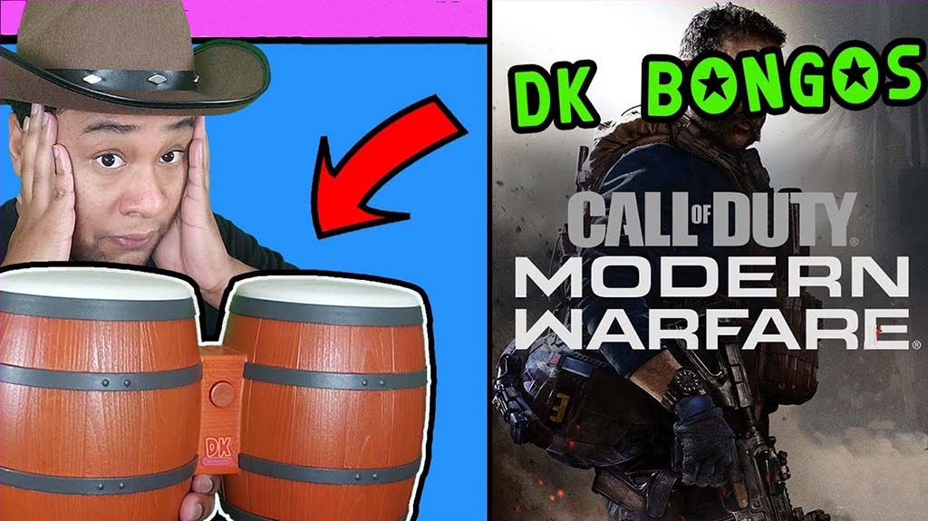 YouTuber παίζει Call of Duty με βαρέλια Donkey Kong