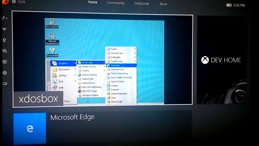 Windows 95 σε Xbox One