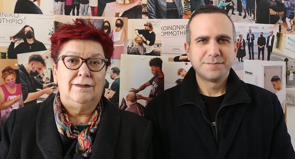 Δίνουμε τρόφιμα σε άστεγους - Κέντρο Υποδοχής Δήμου Αθηναίων