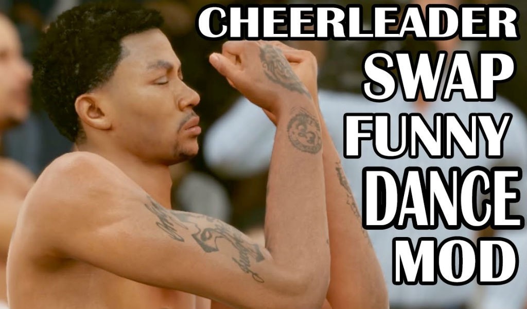 NBA 2K16: Οι αστέρες του NBA χορεύουν σαν cheerleaders σε mod