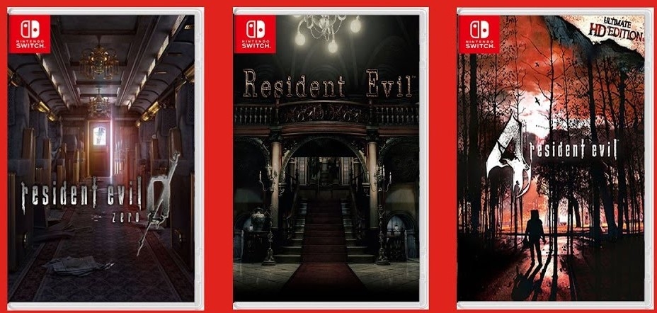 Τα Resident Evil 0, 1 και 4 θα κυκλοφορήσουν για το Nintendo Switch