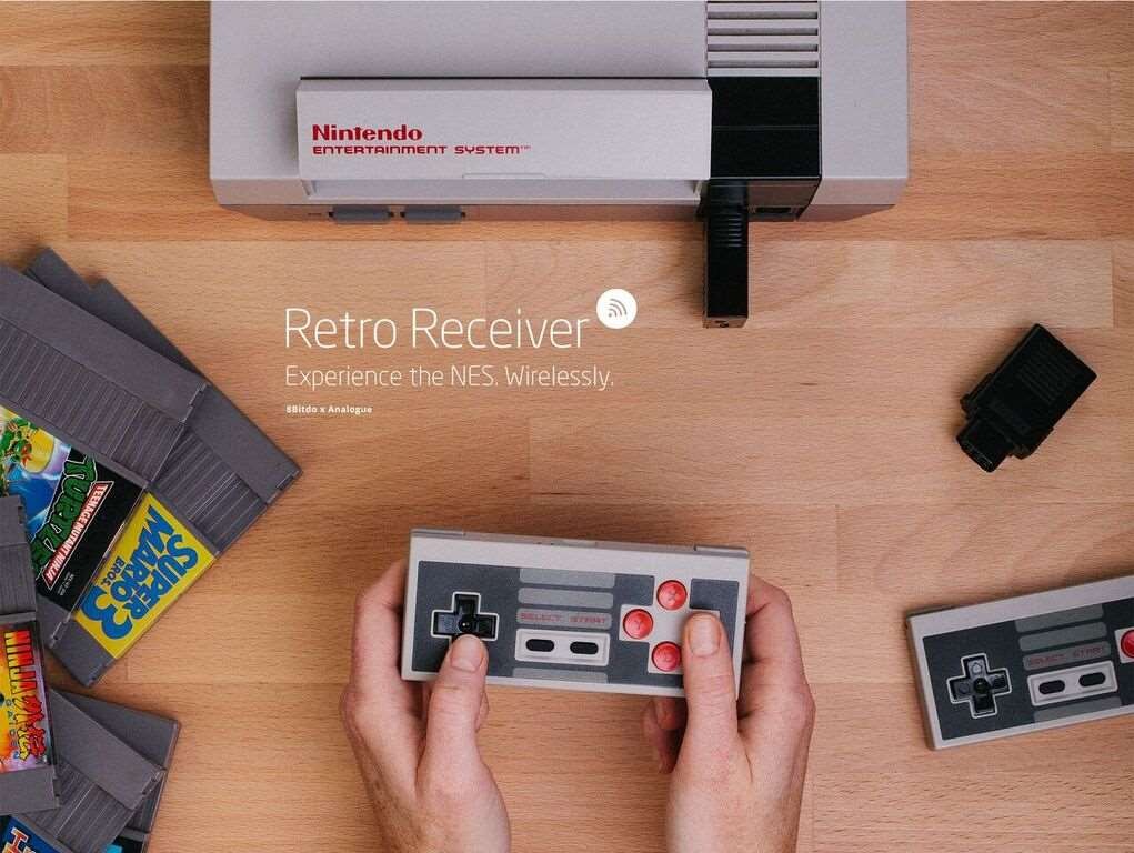 Wireless χειριστήριο για το NES