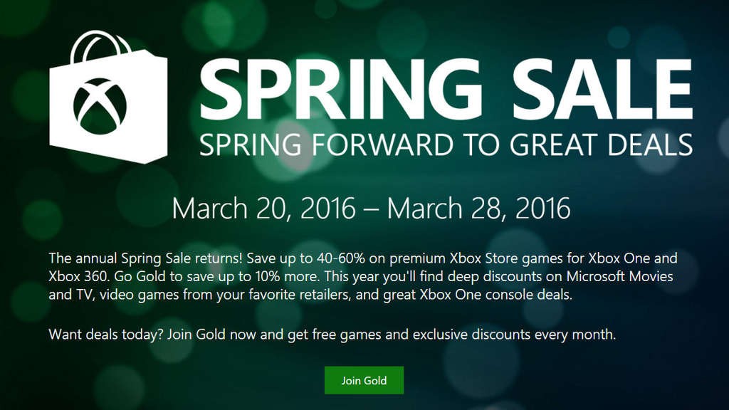 Xbox Spring Sale