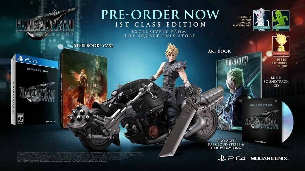 Final Fantasy 7 Remake: Collector’s Edition