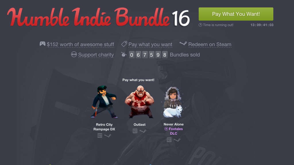 Προσφορές Humble Bundle: Indie Bundle 16