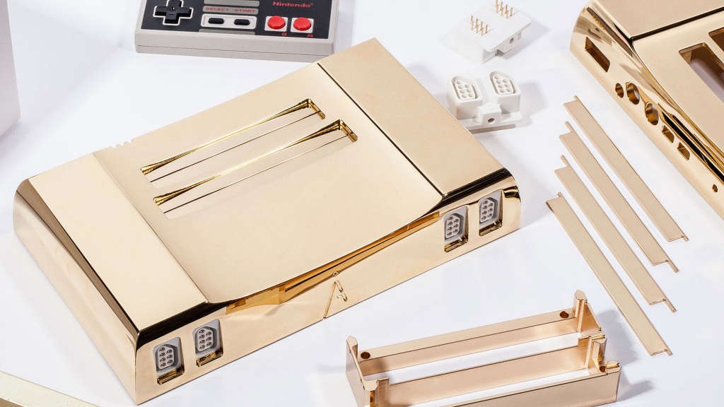 NES Analogue Nt 24k Gold