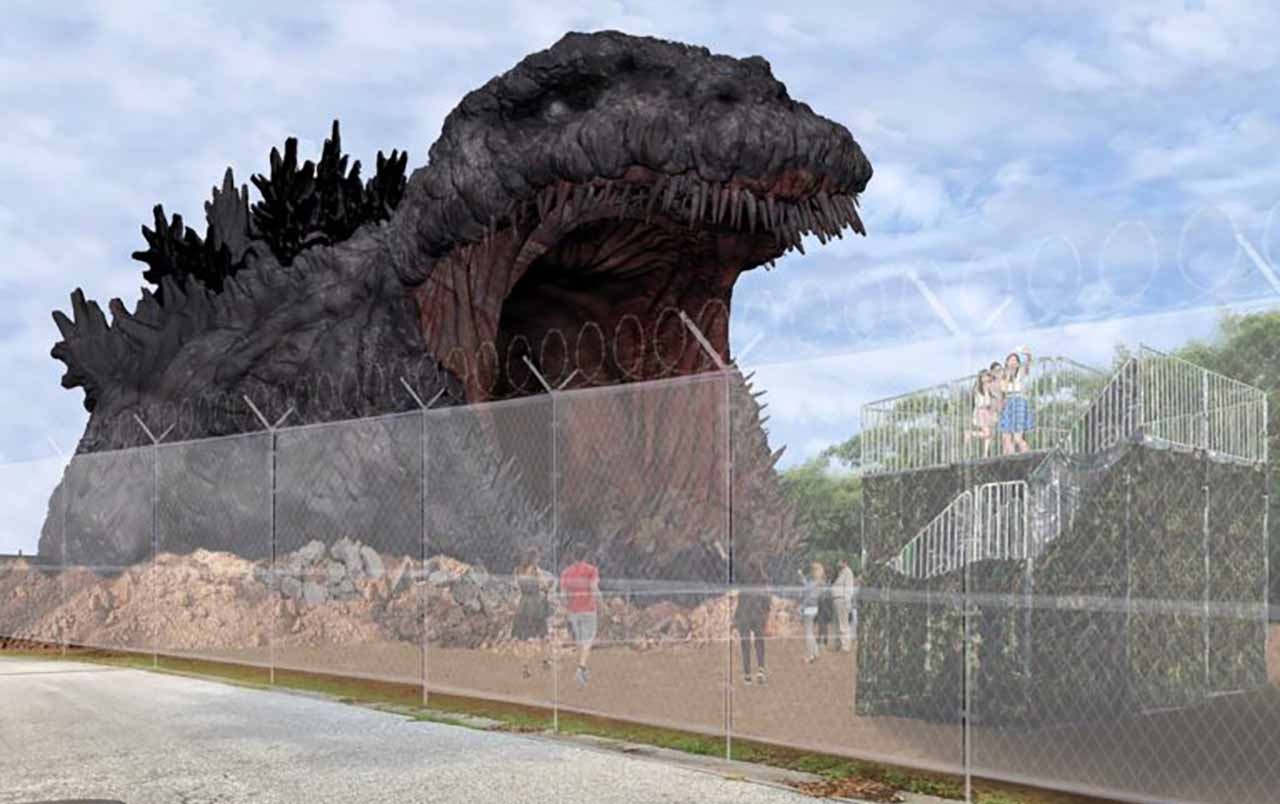 Έρχεται life size Godzilla σε λούνα παρκ της Ιαπωνίας